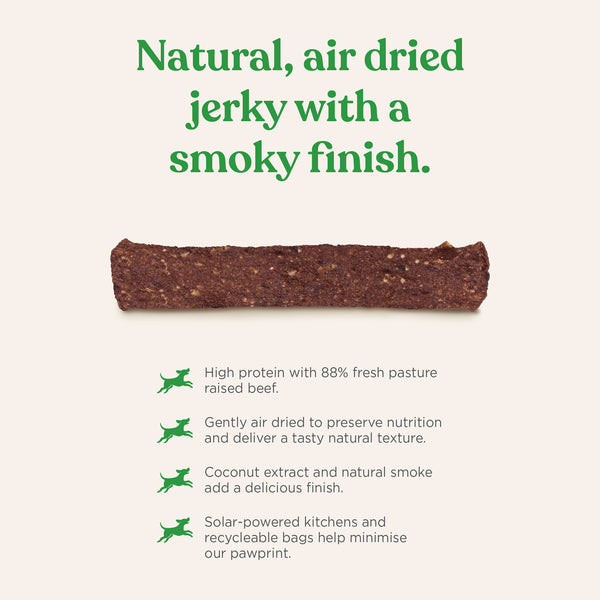 Pasture Raised Beef Jerky Strips for Dogs
