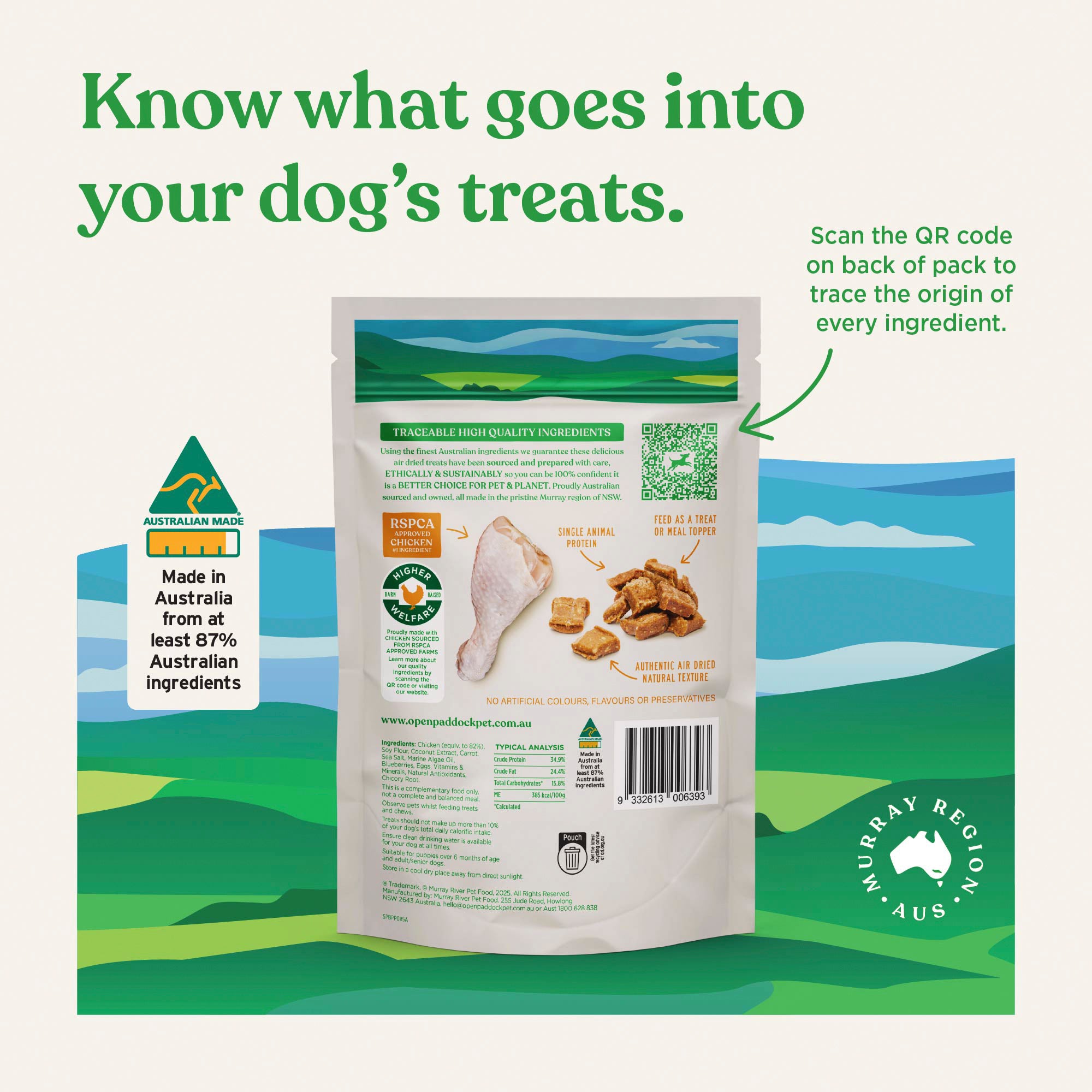 Air Dried Higher Welfare Chicken Treats